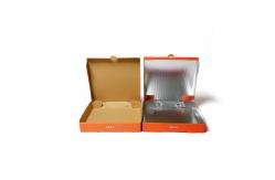 China Biodegradable Food Container Customized Pizza Box Size for Takeaway supplier