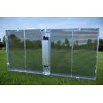Transparent Poster Curtain Display LED Cylinder 62500 Points/Square Meter SMD2121