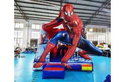 China 1000D Inflatable Super Hero Jumping Bouncy Castle For Hotel supplier