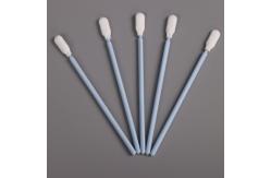 China Autoclavable Cleanroom Swab Double Layer Polyester Microfiber Swabs supplier