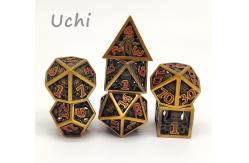 China OEM Portable Micro Metal Dice , Lightweight Sharp Edge Dice Set supplier