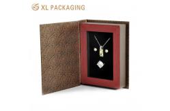 China XL Packaging Custom Logo Cardboard Jewelry Packaging Box with Magnetic Closure and CMYK Printing supplier