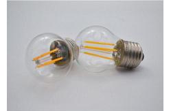 China Warm White Filament LED Bulb 2700K-6500K 4W E14 Lower Power Consumption supplier