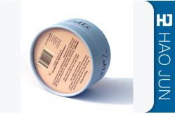 China Recyclable Cosmetic Paper Boxes With Lids , Small Round Tubes For Brusher supplier
