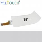 15 Inch Capacitive Touch Foil Film 12-20 Touch Points For Tablet / Laptop / AD Machine for sale