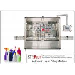 High Accuracy Multi Head Automatic Liquid Filling Machine For Water And Daily Chemical for sale