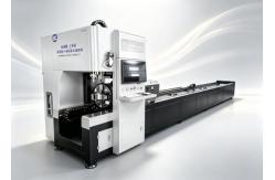 China Fiber Metal Tube Laser Cutting Machine Industrial Pipe Processing supplier