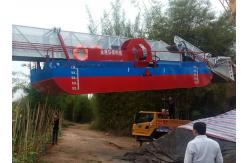 China 12 Cubic Capacity Lake Weed Cutter Machiner For River Waterweed Reed Harvester supplier