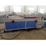 Plastic PVC Profile Production Line / Wood Plastic Profile Extrusion Process for sale