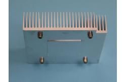 China CNC Machining Aluminum Heatsink Extrusion Profiles with Mill Finished / Anodized Suface Treatment supplier