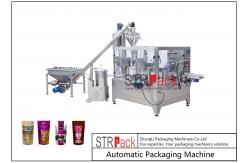 China Automatic Rotary Ziplock Bag Wheat Snus Cocoa Milk Tea Coffee Powder Packing Machine supplier