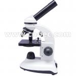 100X Hobby High Power Monocular Biological Microscope LED Illumination A11.1124