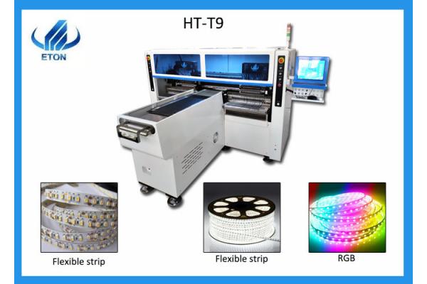 Dual Arm 68nozzles Magnetic Linear SMT Mounter For Flexible Strip