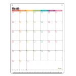 Vertical Whiteboard Calendar For Fridge Magnetic Fridge Monthly Planner for sale