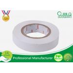 White Vinyl Insulation Tape , High Temperature PVC Electrical Tape Antistatic