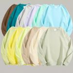 OEM Sublimation Blank Oversized Sweatshirts Without Hood 100% Cotton for sale