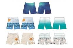 China Customized Pattern Beach Men Board Shorts Waterproof Dye Sublimation supplier