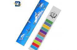 China 3d Or Flip Change Custom Printed Plastic Rulers For Kid Stationery supplier