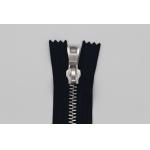 Normal Teeth Brass / Aluminum Purse Zippers 8# 25cm High End Design Close End for sale
