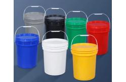 China Stackable and Gasket 5 Gallon Plastic Buckets for Heavy Duty Applications supplier