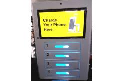 China MCU System Card Operated Cell Phone Charger Box For School , Library , Restaurant supplier