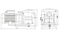 China 2HP Swimming Pool Fountain Pumps supplier