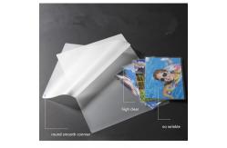 China Transparent A4 PET 100mic Laminating Pouch Film supplier