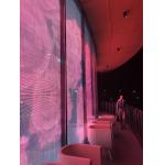 P2.5transparent glass screen full color , 3G WIFI transparent video wall Brightness 6000 for sale