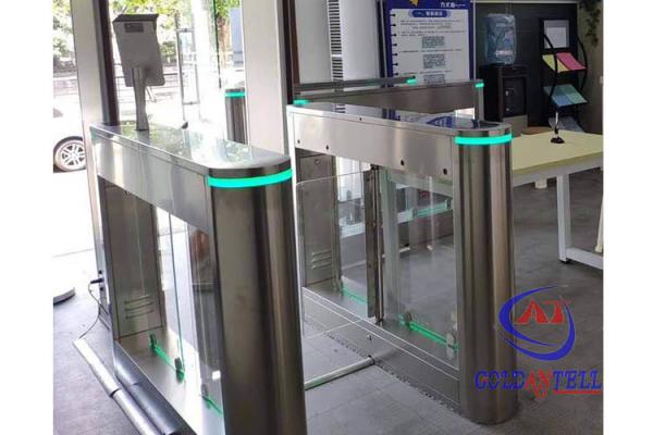 900mm Optical Thermal Swing Turnstile Gate For Gym