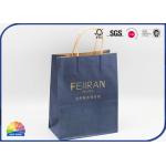 180gsm Eco Natural Kraft Paper Bags With Paper Handle Customized Logo for sale
