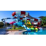 Outdoor Swimming Pool Accessories Kids Small Playground For Children Play Set Water Slides for sale