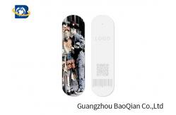 China Stunning Plastic Bookmark Printing Services , Custom Bookmark With Tassel supplier