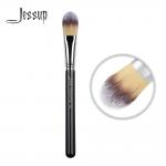Grab Powder Flawless Foundation Brush Synthetic Hair Copper Ferrule for sale