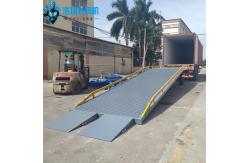 China Grey Loading And Unloading Goods Hydraulic Dock Ramp Efficient supplier