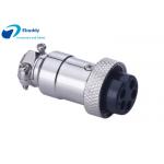 GX16 5 Pin Metal Aviation Plug Connector M16 Chassis Panel Mount Plug and Socket for sale