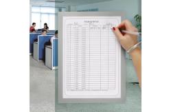 China Direct Writing Adhesive Document Holder Display Frames A3 A4 ODM supplier