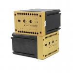 Dual Channel Vehicle Inductive Loop Detector Yellow Color For Parking Barrier Gate Control for sale