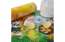 China Zoo Animals Disposable Stick On Placemats Sticky Table Topper For Baby supplier
