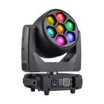7X40W LED Electronic Stepless Dimming Stage Moving Head Light with RGBW Color Mixing for sale