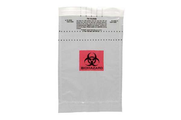 TPE UV Light Disinfecting 95kPa Biohazard Bag For Transportation