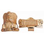 Bronze / Copper Color Coffin Corner For American Style Casket Surface Decoration for sale