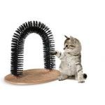 Arch Bristle Ring Pet Cleaning Brush Self Grooming For Controlling Shedding