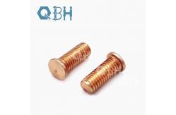 China Copper Brass Plated Spot Welding Sheet Metal CD Weld Stud Bolts supplier