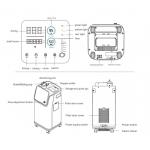 Home Hospital 5 Litre Oxygen Concentrator With Nebulizer And 10 LED Screen