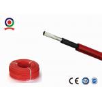 10mm2 Single Core Solar Cable 1000V AC 1.5KV DC Excellent Stripping Performance for sale