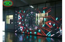 China Wafer Chip Transparent LED Panel , High Visibility Transparent LED Screen supplier