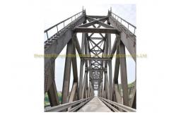 China Customized Single Lane Double Lane Steel Bridge Structure Cold Rolled supplier