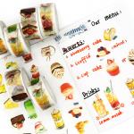 CMYK Decorative Japanese Washi Paper Kawaii Masking Tape for sale