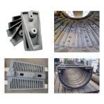 Wear Resistant 17MPA HRA65 ball mill shell liners Longer Service Life