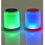 Compact Bluetooth Speaker With Colorful Lights 100Hz-18kHz Frequency Response Supports Bluetooth TF up To 32GB FM 52mm Driver for sale